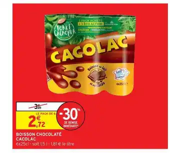 Boisson Chocolaté Cacolac