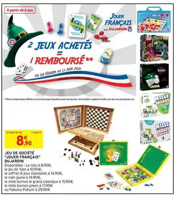 Intermarché Hyper Jeu De Société offre