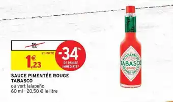Sauce Pimentée Rouge Tabasco