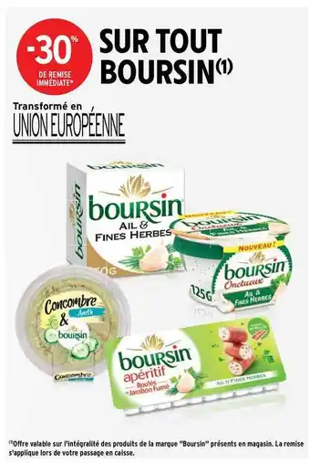 Intermarché Hyper Boursin offre