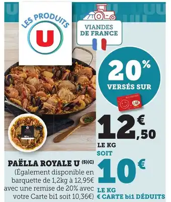 Bi1 U Paëlla royale offre