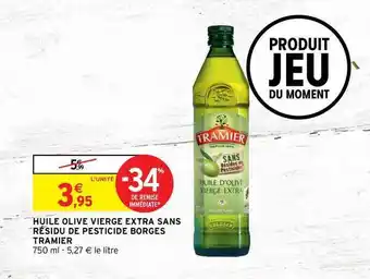 Huile Olive Vierge Extra Sans Résidu De Pesticide Borges Tramier
