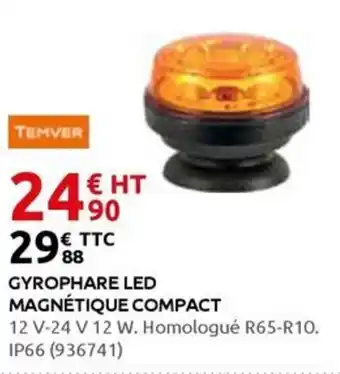 Rural Master Gyrophare led magnétique compact offre