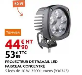 Rural Master Projecteur de travail led faisceau concentré offre