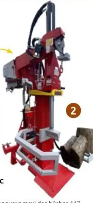 Rural Master Fendeuse lancman stx21 + treuil hydraulique offre