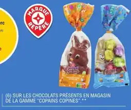 E.Leclerc Sur les chocolats présents en magasin dé la gamme copains copines offre