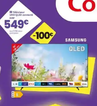 Conforama Téléviseur UHD QLED connecté offre