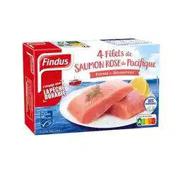 Carrefour Market FINDUS Filets de saumon rose surgelés offre