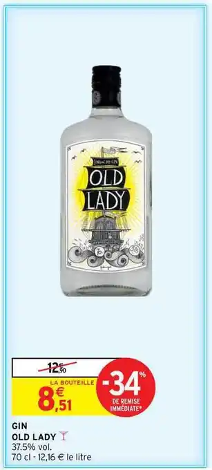 Intermarché Hyper Gin Old Lady offre
