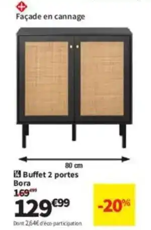 Conforama Buffet 2 portes Bora offre