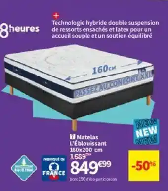 Conforama Matelas L'Éblouissant offre