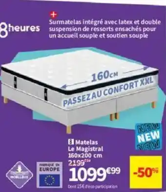 Conforama Matelas Le Magistral offre