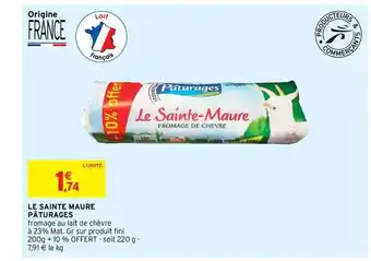 Intermarché Hyper Le Sainte Maure Pâturages offre