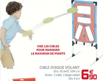 Cible disque volant