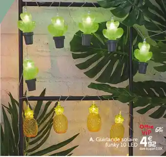 Gifi Guirlande solaire offre