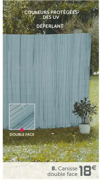 Gifi Canisse double face offre