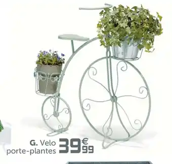 Gifi Velo porte-plantes offre