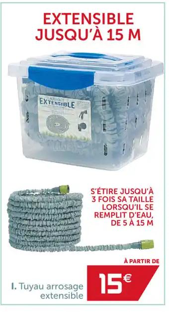 Tuyau arrosage extensible