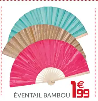 Gifi Eventail bambou offre
