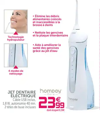 Gifi Jet dentaire electrique offre