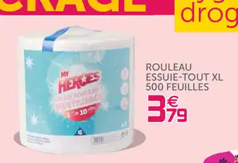 Gifi Rouleau essuie-tout XL 500 feuilles offre