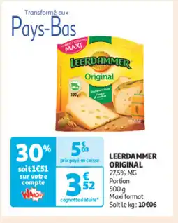 Auchan LEERDAMMER Original offre