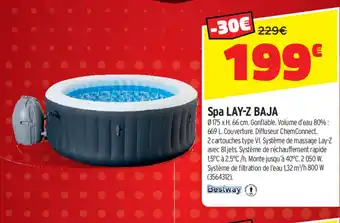 Bricorama Spa Lay-z Baja offre