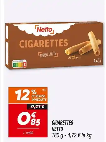 Netto Netto Cigarettes offre