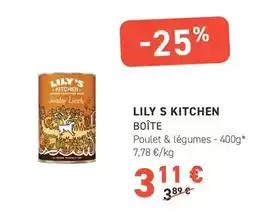 Tom&Co Boite poulet & légumes offre
