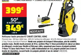 Bricorama Nettoyeur haute pression K7 Smart Control Home offre