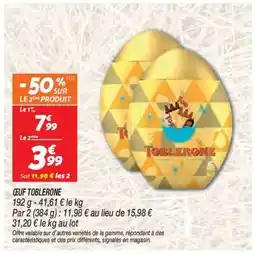 Netto Œuf Toblerone offre