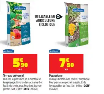 Bricorama Terreeau universel offre