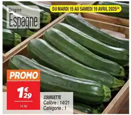Netto Courgette offre