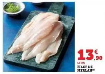 Hyper U Filet De Merlan offre