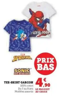 Super U Tee-Shirt Garçon offre