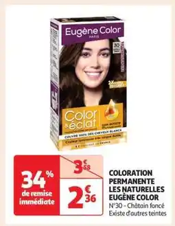 COLORATION PERMANENTE LES NATURELLES EUGÈNE COLOR