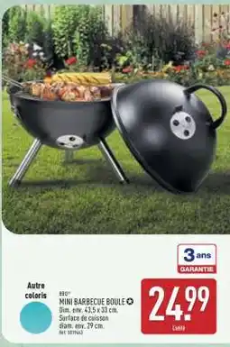 ALDI MINI BARBECUE BOULE offre