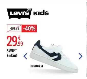 Intersport LEVI'S Swift enfant offre