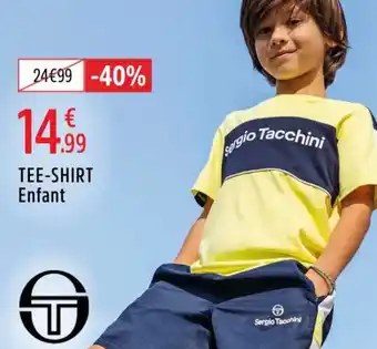 Intersport SERGIO TACCHINI Tee-shirt enfant offre