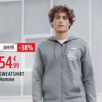 Intersport THE NORTH FACE Sweatshirt homme offre