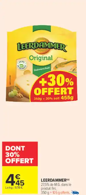 Carrefour Market LEERDAMMER offre