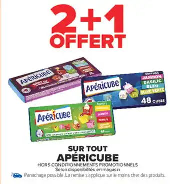 Carrefour Market APÉRICUBE Sur tout offre