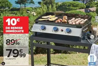 Carrefour Plancha gaz Arona offre