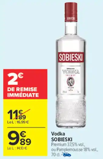 Carrefour Market SOBIESKI Vodka offre