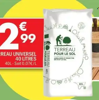 La Foir'Fouille Terreau universel offre