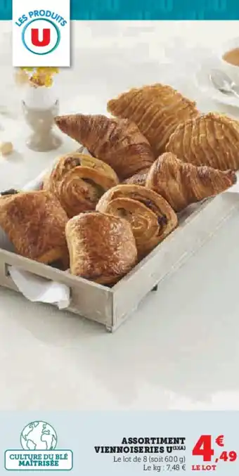 Hyper U U Assortiment viennoiseries offre