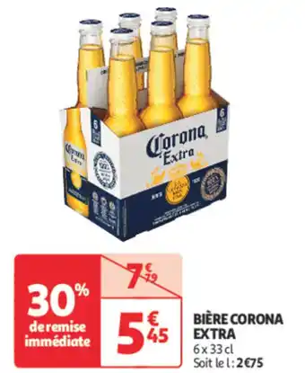 Auchan Biere Corona Extra offre