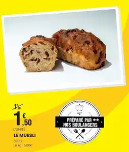 E.Leclerc Le muesli offre