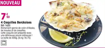Croque Gel 4 coquilles berckoises offre