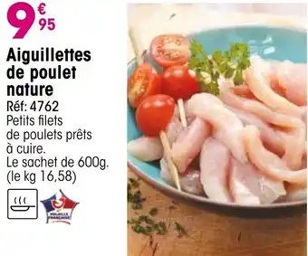 Croque Gel Aiguillettes de poulet nature offre